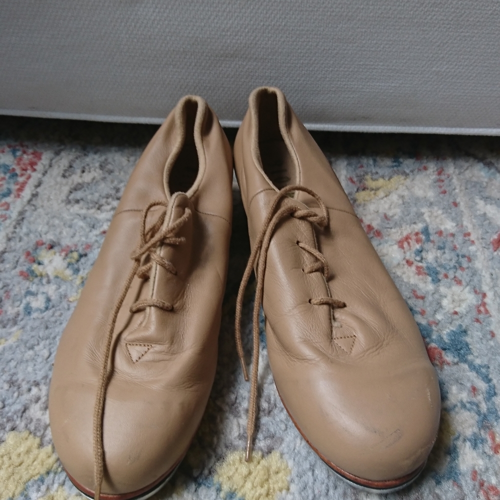 Bloch, tap dance shoes.